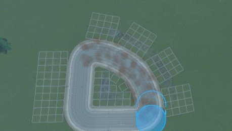 都市天际线怎么用道路画圆