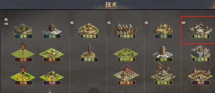 率土之滨预备营地怎么用