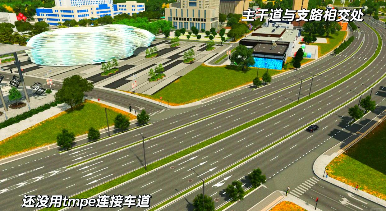 都市天际线怎么规划车道