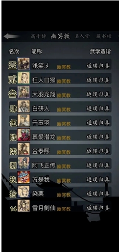 放置江湖武密典籍有哪些武功