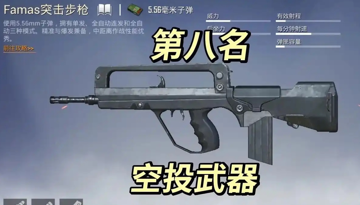 和平精英有哪些好用的武器
