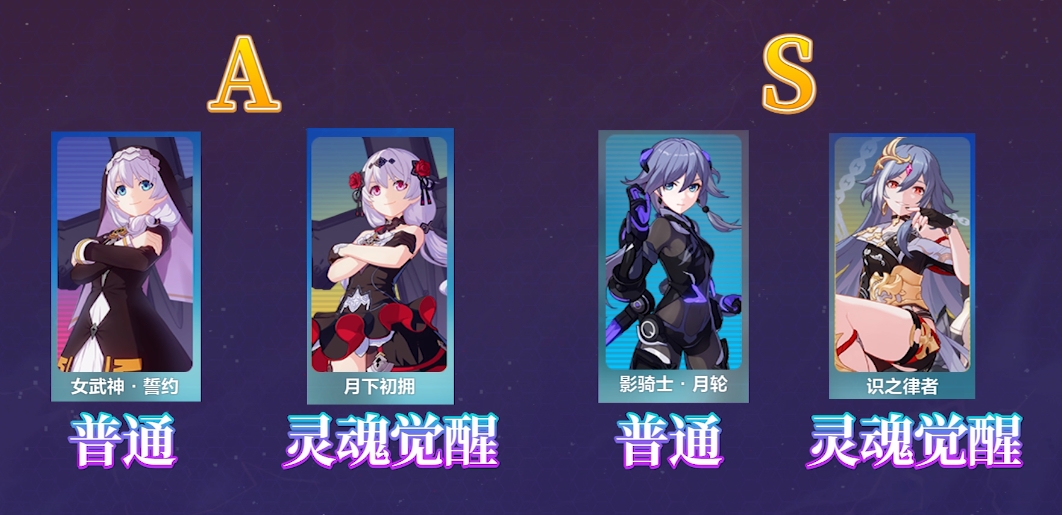 崩坏3女武神有哪些奖励